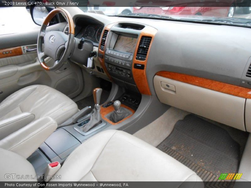 Black Onyx / Ivory 2003 Lexus GX 470