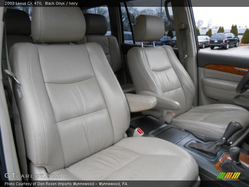 Front Seat of 2003 GX 470