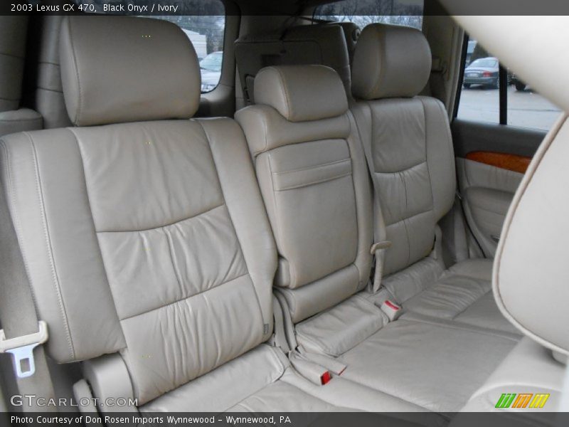 Rear Seat of 2003 GX 470