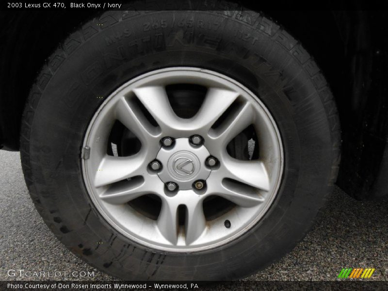 Black Onyx / Ivory 2003 Lexus GX 470