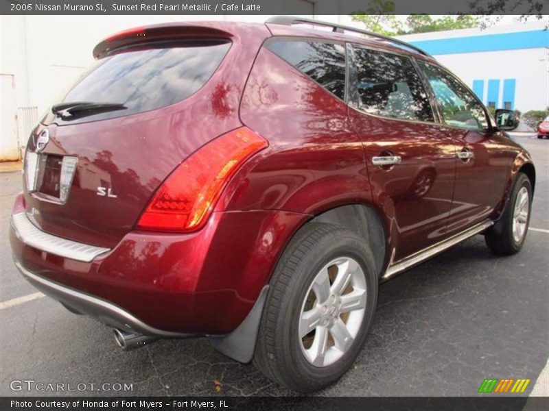 Sunset Red Pearl Metallic / Cafe Latte 2006 Nissan Murano SL