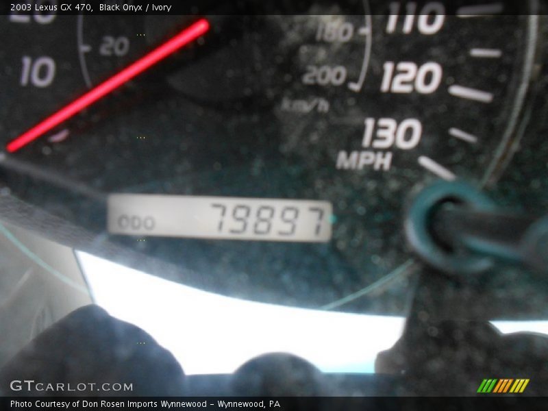 Black Onyx / Ivory 2003 Lexus GX 470