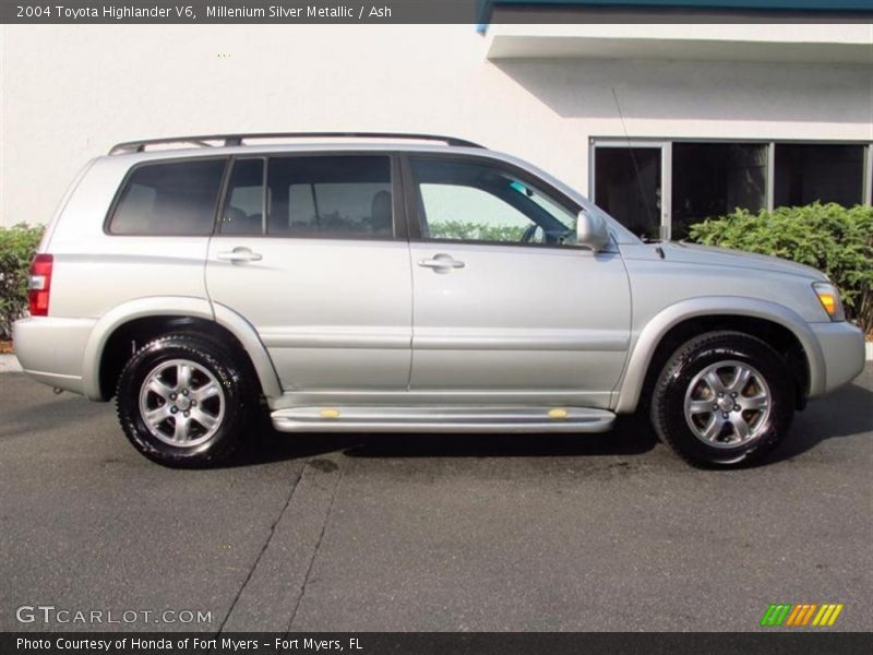 Millenium Silver Metallic / Ash 2004 Toyota Highlander V6