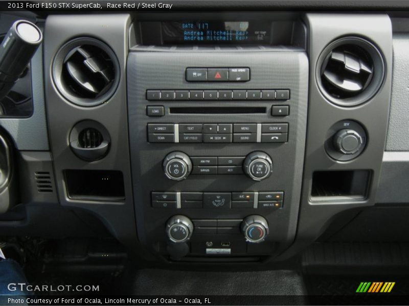 Controls of 2013 F150 STX SuperCab