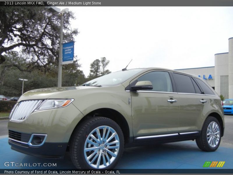 Ginger Ale / Medium Light Stone 2013 Lincoln MKX FWD