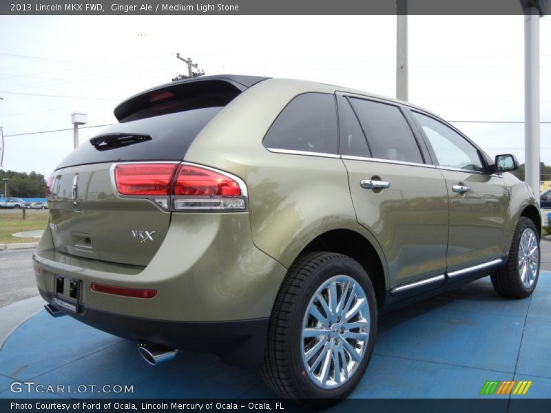 Ginger Ale / Medium Light Stone 2013 Lincoln MKX FWD