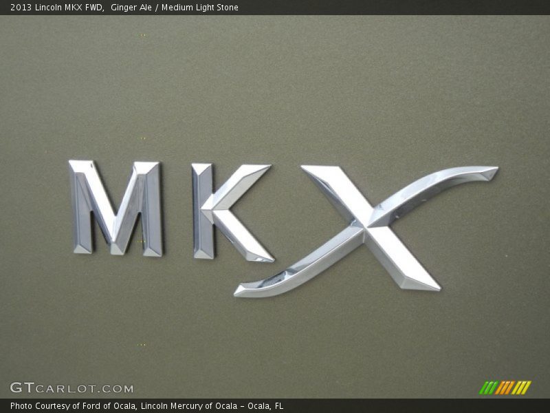 Ginger Ale / Medium Light Stone 2013 Lincoln MKX FWD