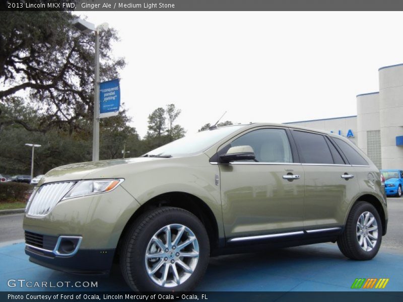 Ginger Ale / Medium Light Stone 2013 Lincoln MKX FWD