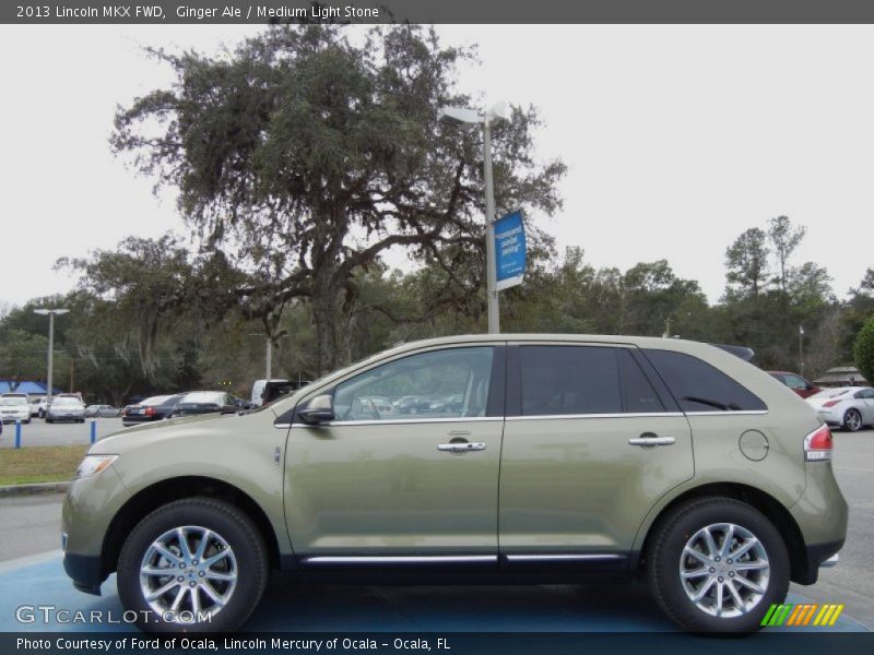 Ginger Ale / Medium Light Stone 2013 Lincoln MKX FWD