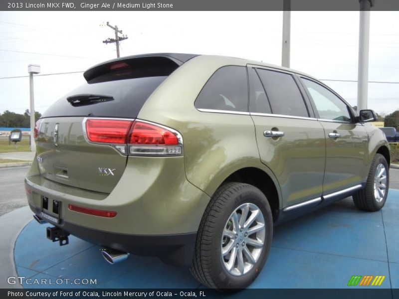 Ginger Ale / Medium Light Stone 2013 Lincoln MKX FWD