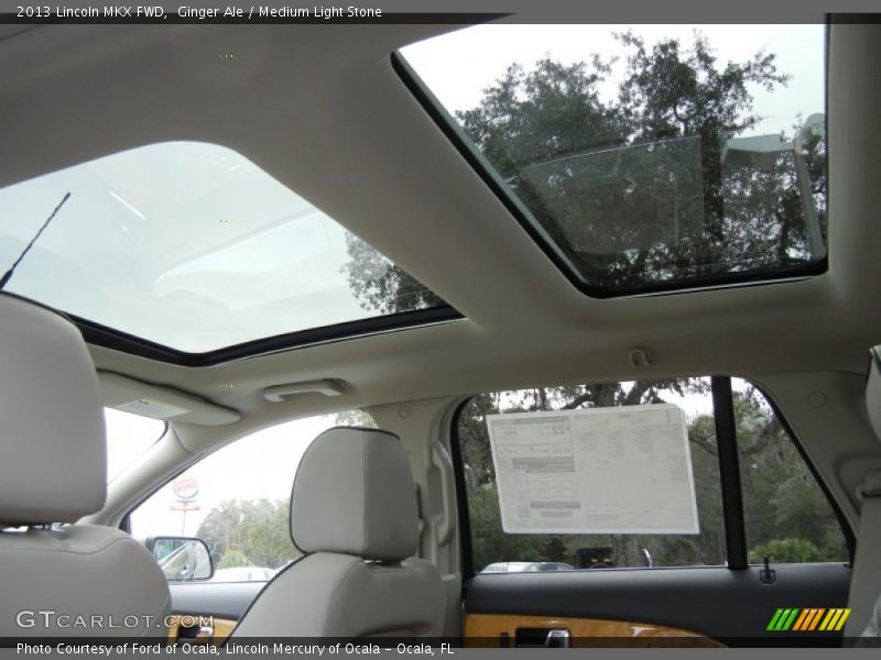 Ginger Ale / Medium Light Stone 2013 Lincoln MKX FWD