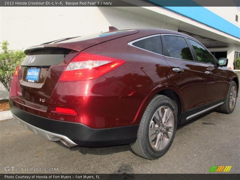 Basque Red Pearl II / Ivory 2013 Honda Crosstour EX-L V-6
