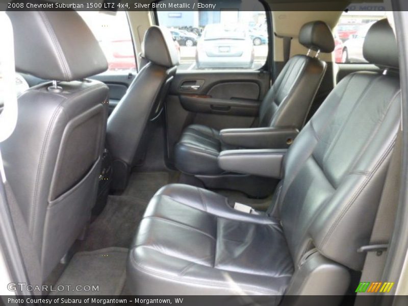 Silver Birch Metallic / Ebony 2008 Chevrolet Suburban 1500 LTZ 4x4