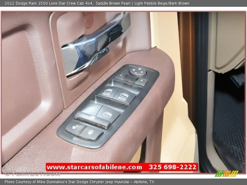 Saddle Brown Pearl / Light Pebble Beige/Bark Brown 2012 Dodge Ram 1500 Lone Star Crew Cab 4x4