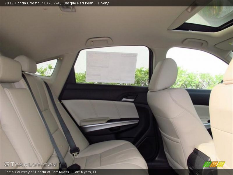 Basque Red Pearl II / Ivory 2013 Honda Crosstour EX-L V-6