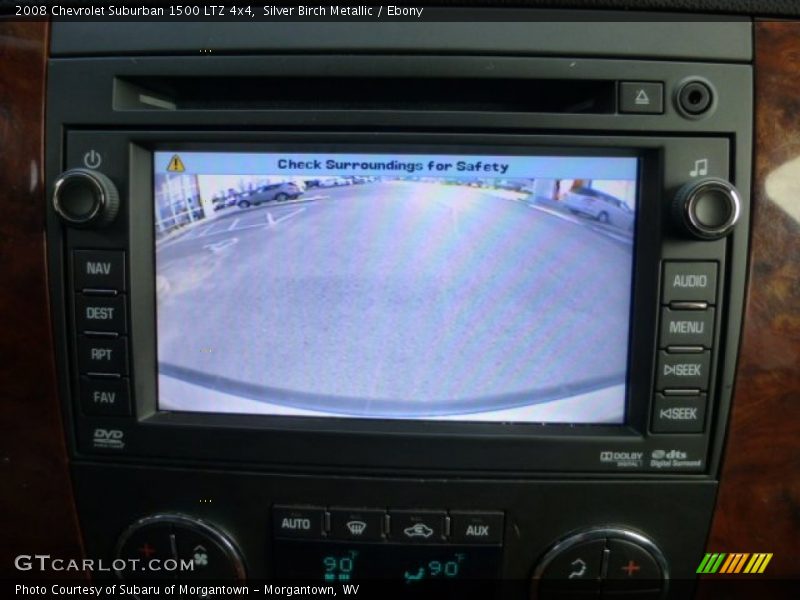 Silver Birch Metallic / Ebony 2008 Chevrolet Suburban 1500 LTZ 4x4