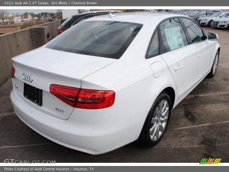 Ibis White / Chestnut Brown 2013 Audi A4 2.0T Sedan