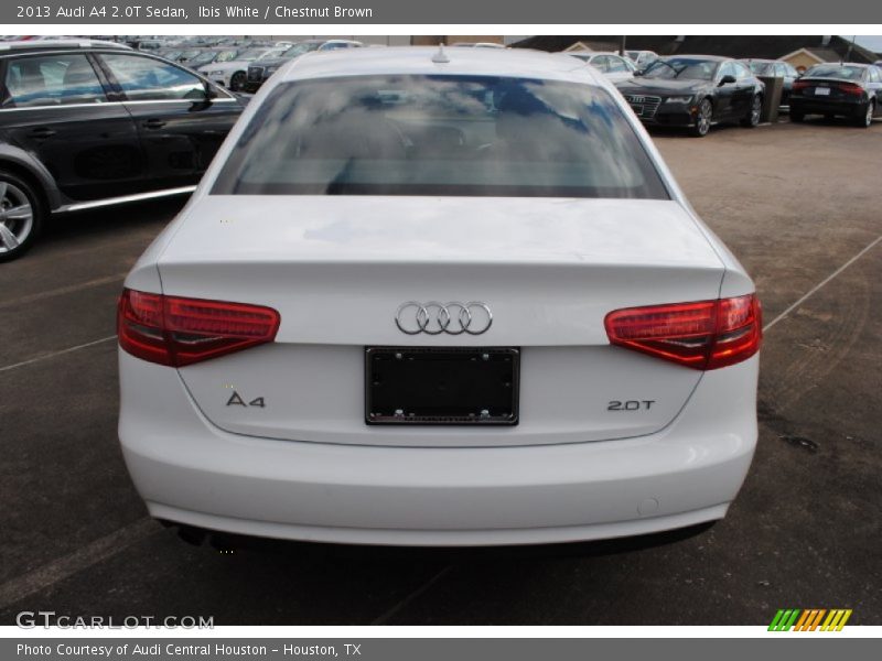 Ibis White / Chestnut Brown 2013 Audi A4 2.0T Sedan