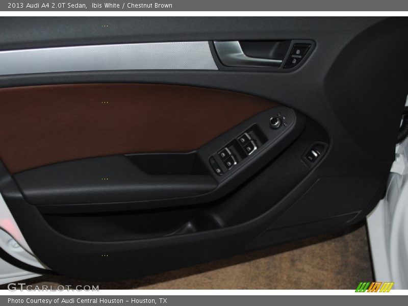 Ibis White / Chestnut Brown 2013 Audi A4 2.0T Sedan