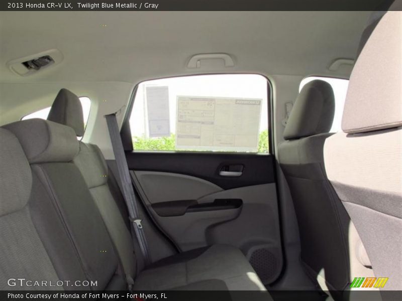 Twilight Blue Metallic / Gray 2013 Honda CR-V LX