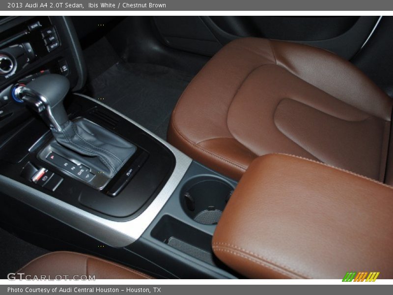 Ibis White / Chestnut Brown 2013 Audi A4 2.0T Sedan