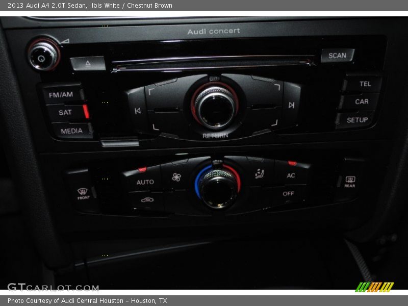Ibis White / Chestnut Brown 2013 Audi A4 2.0T Sedan