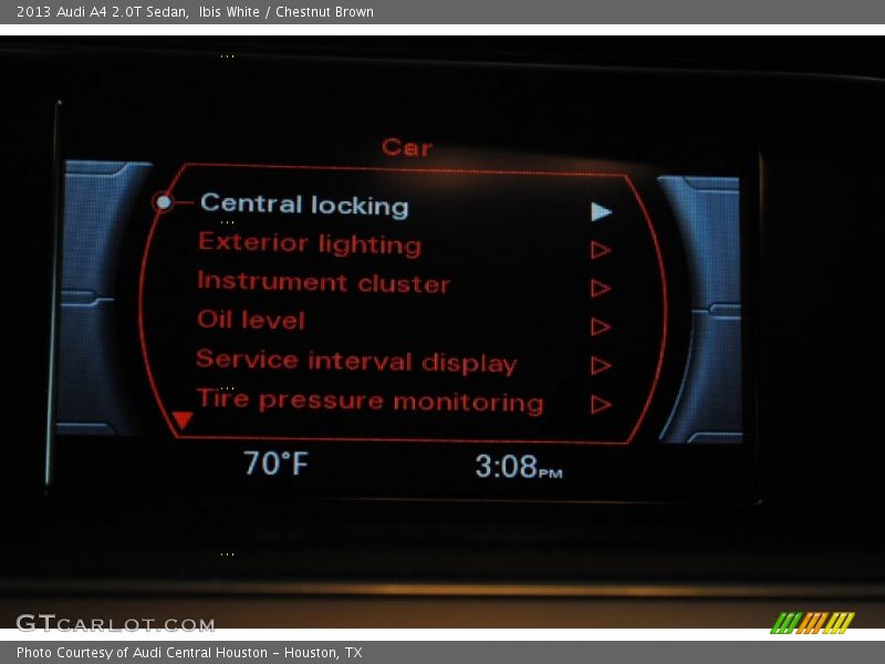 Ibis White / Chestnut Brown 2013 Audi A4 2.0T Sedan