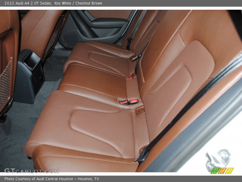 Ibis White / Chestnut Brown 2013 Audi A4 2.0T Sedan