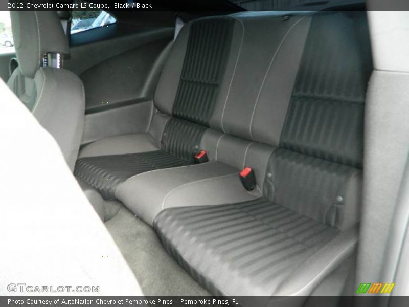 Black / Black 2012 Chevrolet Camaro LS Coupe