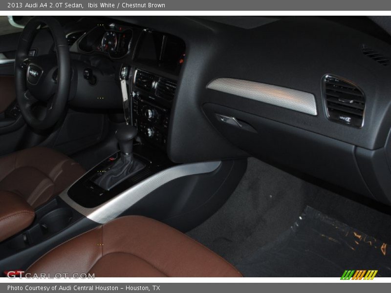 Ibis White / Chestnut Brown 2013 Audi A4 2.0T Sedan