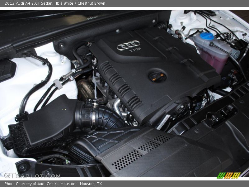 Ibis White / Chestnut Brown 2013 Audi A4 2.0T Sedan