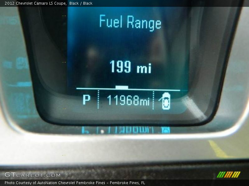 Black / Black 2012 Chevrolet Camaro LS Coupe