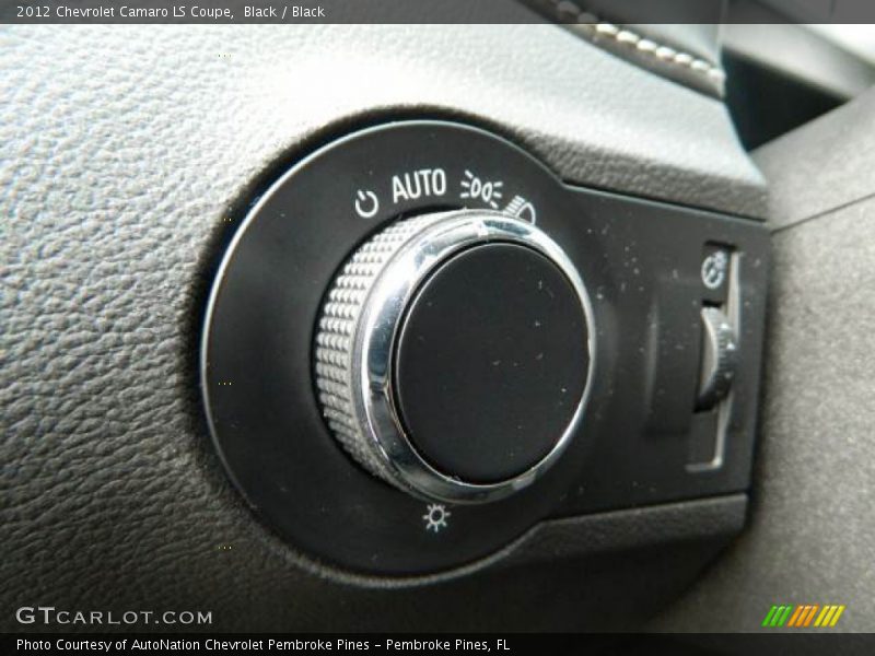 Black / Black 2012 Chevrolet Camaro LS Coupe