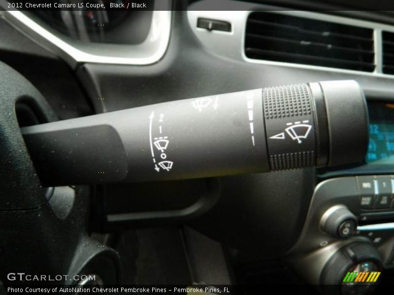 Black / Black 2012 Chevrolet Camaro LS Coupe
