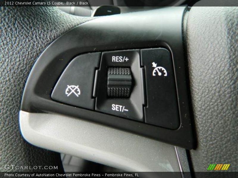 Black / Black 2012 Chevrolet Camaro LS Coupe