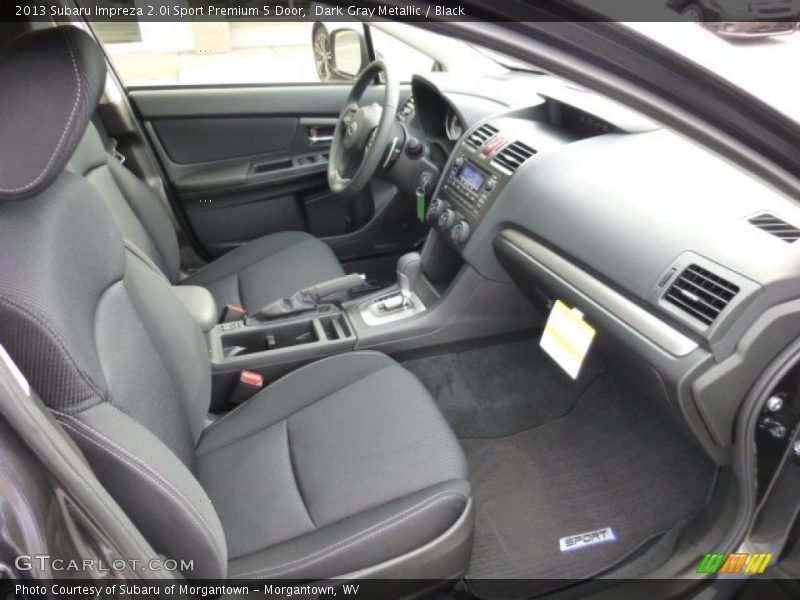  2013 Impreza 2.0i Sport Premium 5 Door Black Interior