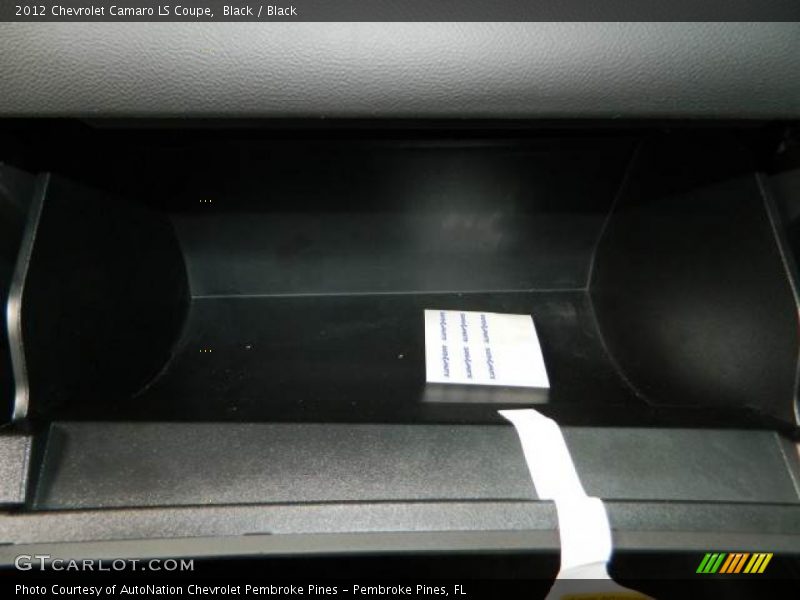 Black / Black 2012 Chevrolet Camaro LS Coupe