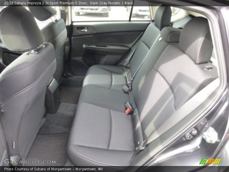 Rear Seat of 2013 Impreza 2.0i Sport Premium 5 Door