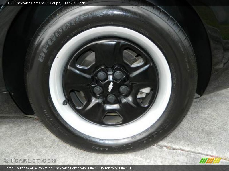 Black / Black 2012 Chevrolet Camaro LS Coupe