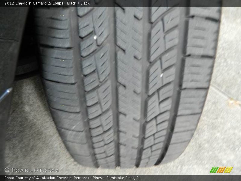 Black / Black 2012 Chevrolet Camaro LS Coupe