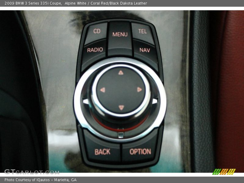 Alpine White / Coral Red/Black Dakota Leather 2009 BMW 3 Series 335i Coupe