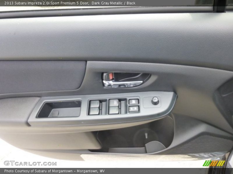 Dark Gray Metallic / Black 2013 Subaru Impreza 2.0i Sport Premium 5 Door