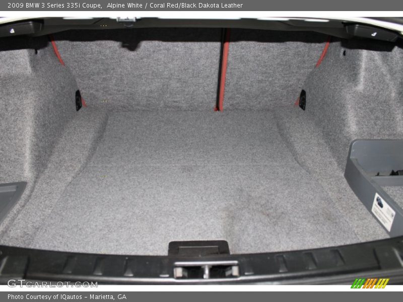  2009 3 Series 335i Coupe Trunk