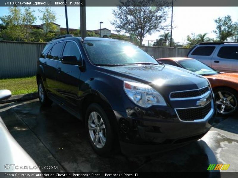 Black / Jet Black 2010 Chevrolet Equinox LT