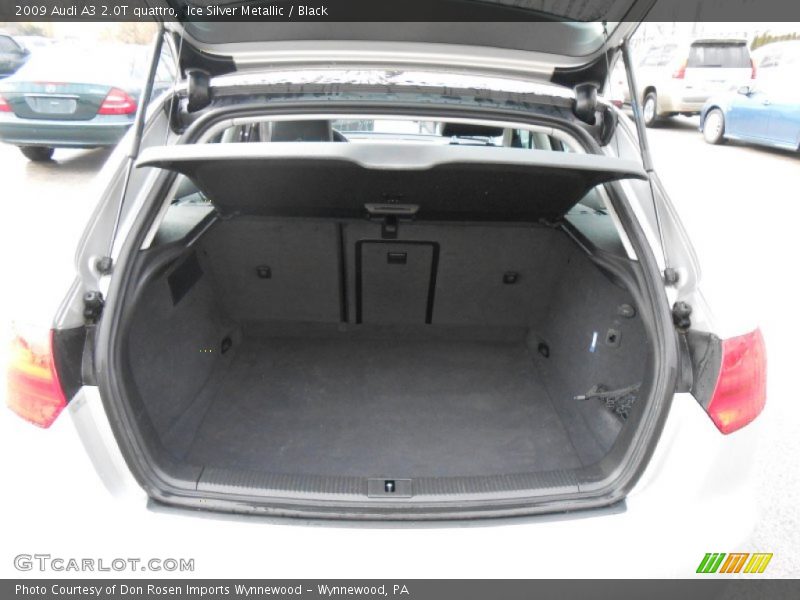 Ice Silver Metallic / Black 2009 Audi A3 2.0T quattro