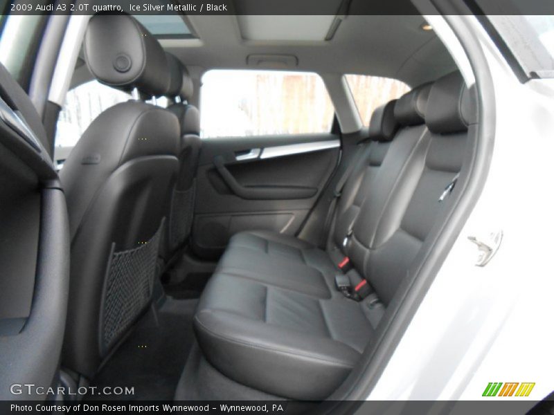 Rear Seat of 2009 A3 2.0T quattro