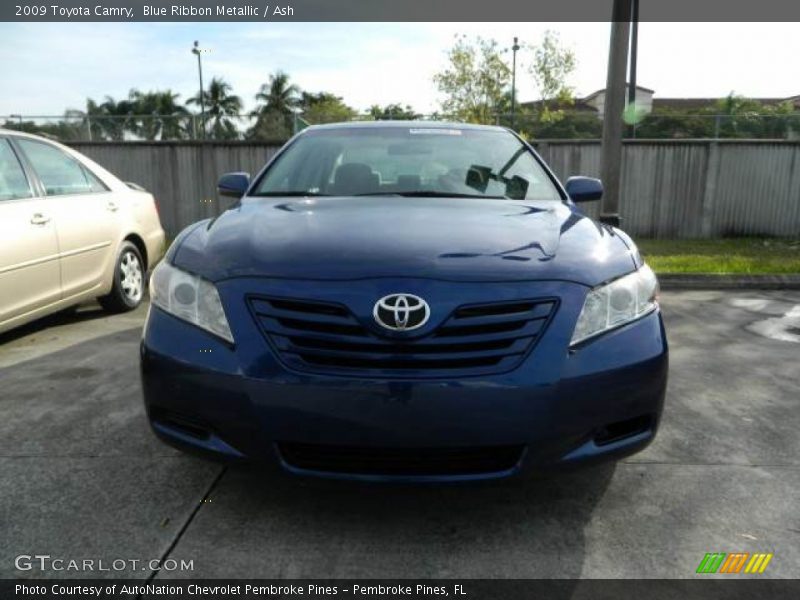 Blue Ribbon Metallic / Ash 2009 Toyota Camry