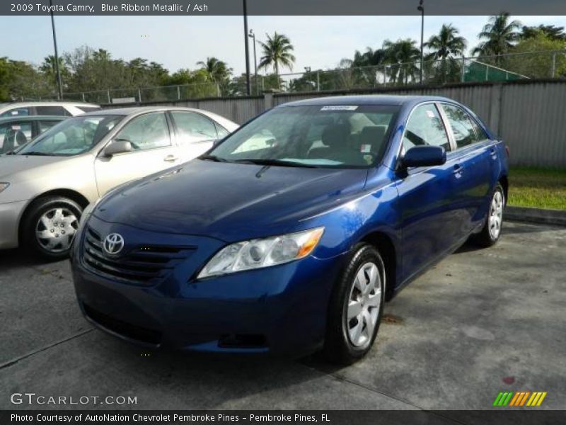 Blue Ribbon Metallic / Ash 2009 Toyota Camry