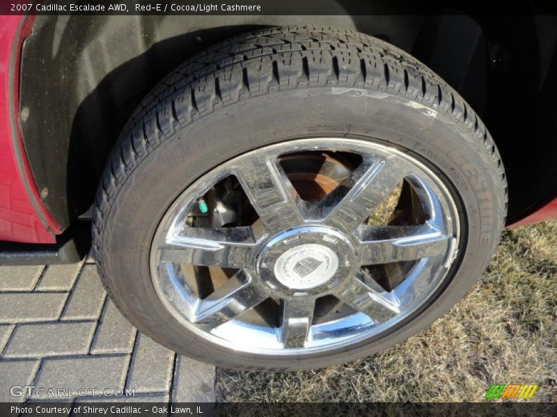 Red-E / Cocoa/Light Cashmere 2007 Cadillac Escalade AWD