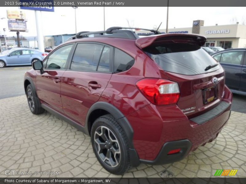 Venetian Red Pearl / Ivory 2013 Subaru XV Crosstrek 2.0 Limited